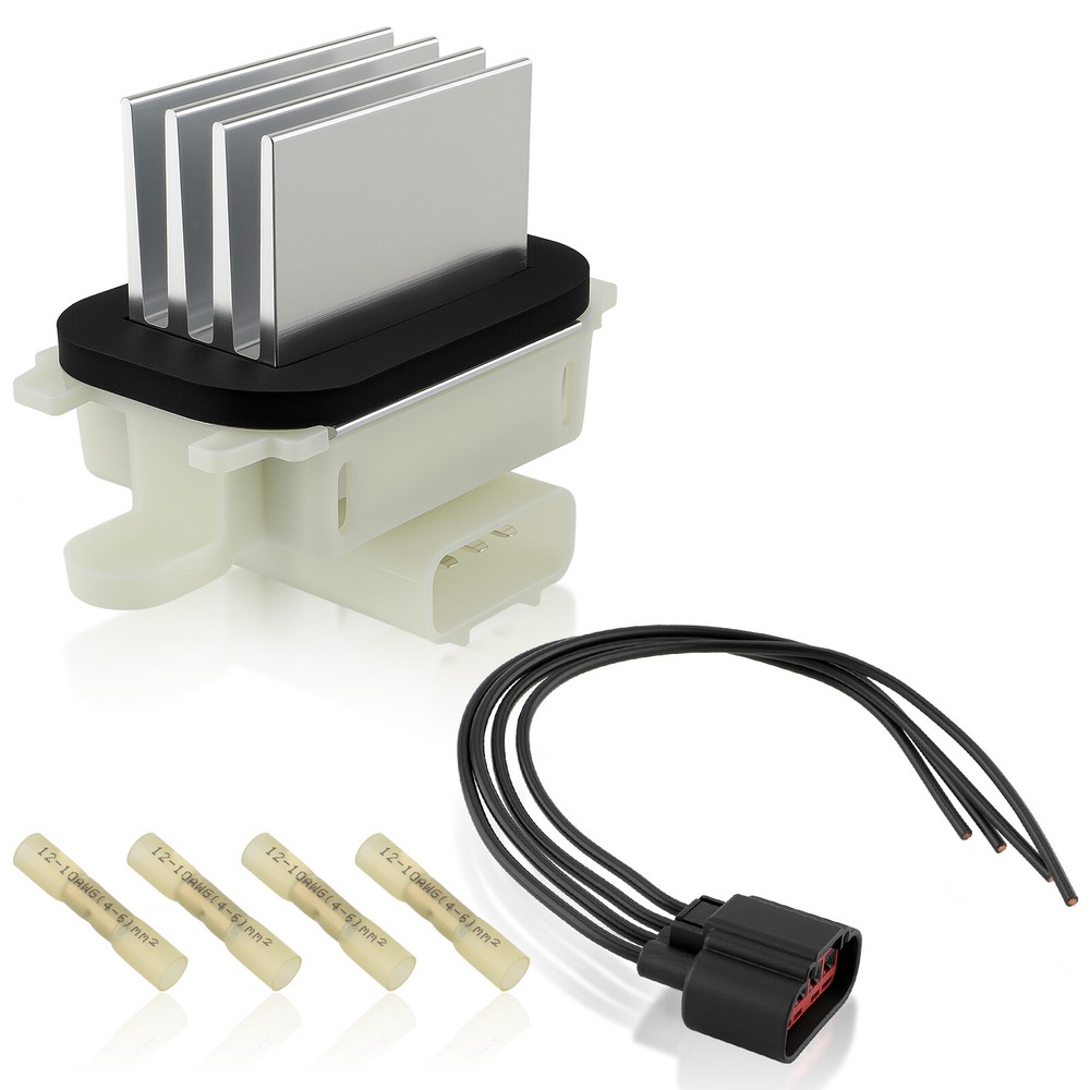 Blower Motor Resistor with Regulator and Connector for Ford Explorer Flex Taurus