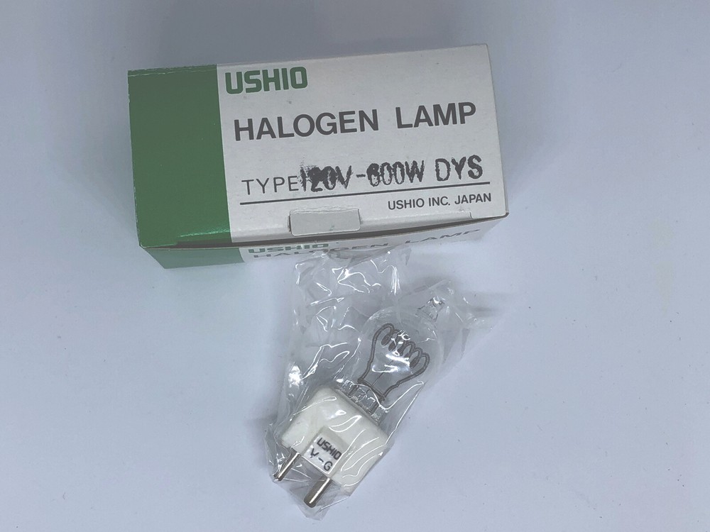 USHIO HALOGEN LAMP TYPE 120V - 600W DYS