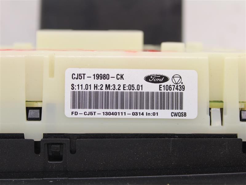 Used A/C Selector Switch fits: 2013 Ford Escape Front manual temperature control