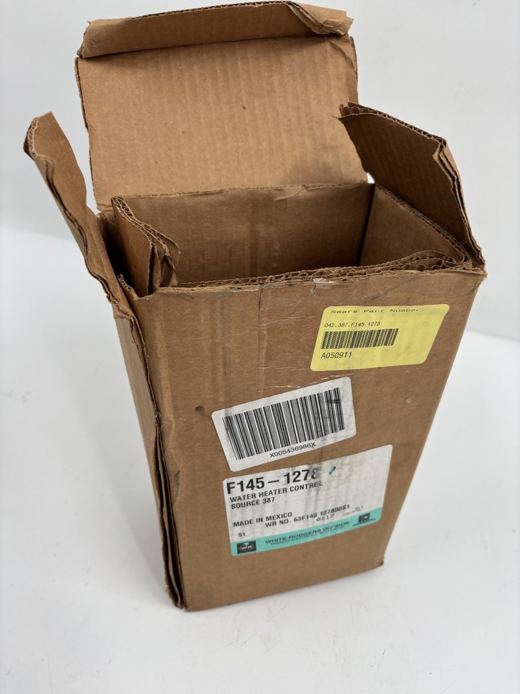 Sears White-Rodgers F145-1278 Source 387 Water Heater Control for Thermostat Rep