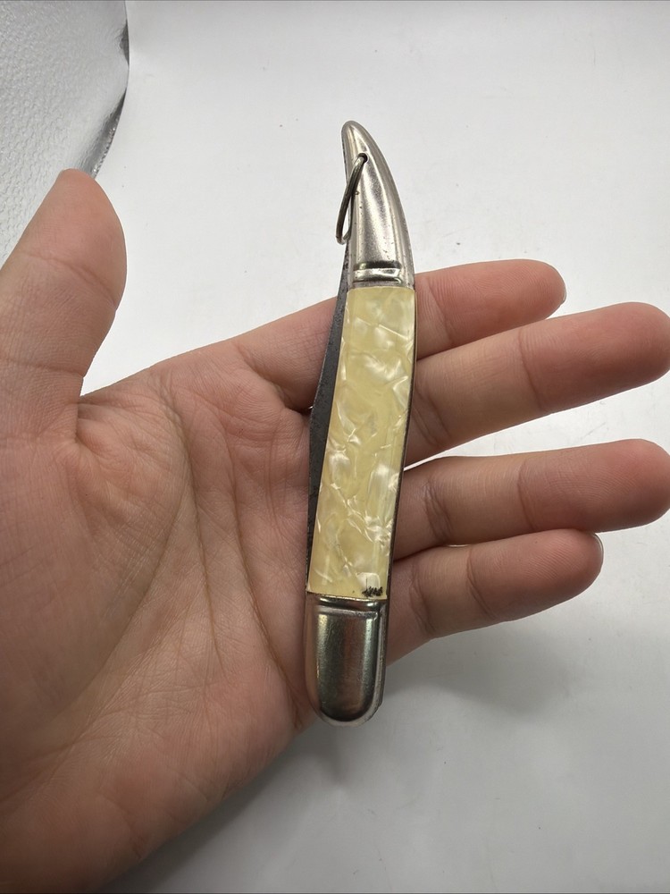 Jowika Vintage Knife Pearl Handle Folder