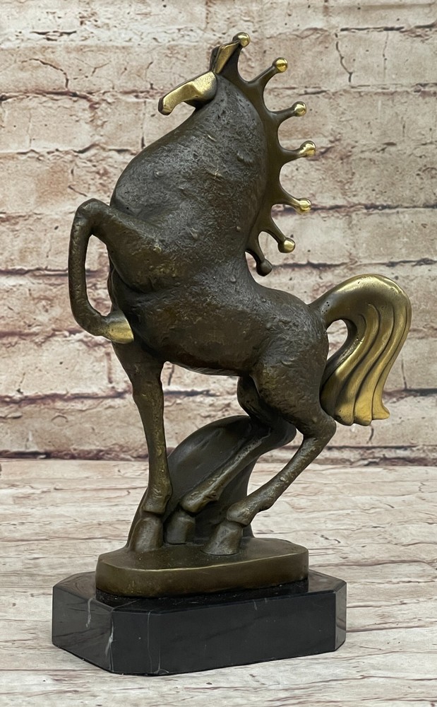 Miguel Lopez's Handcrafted Bronze Tang Horse SculptureAbstract Expression