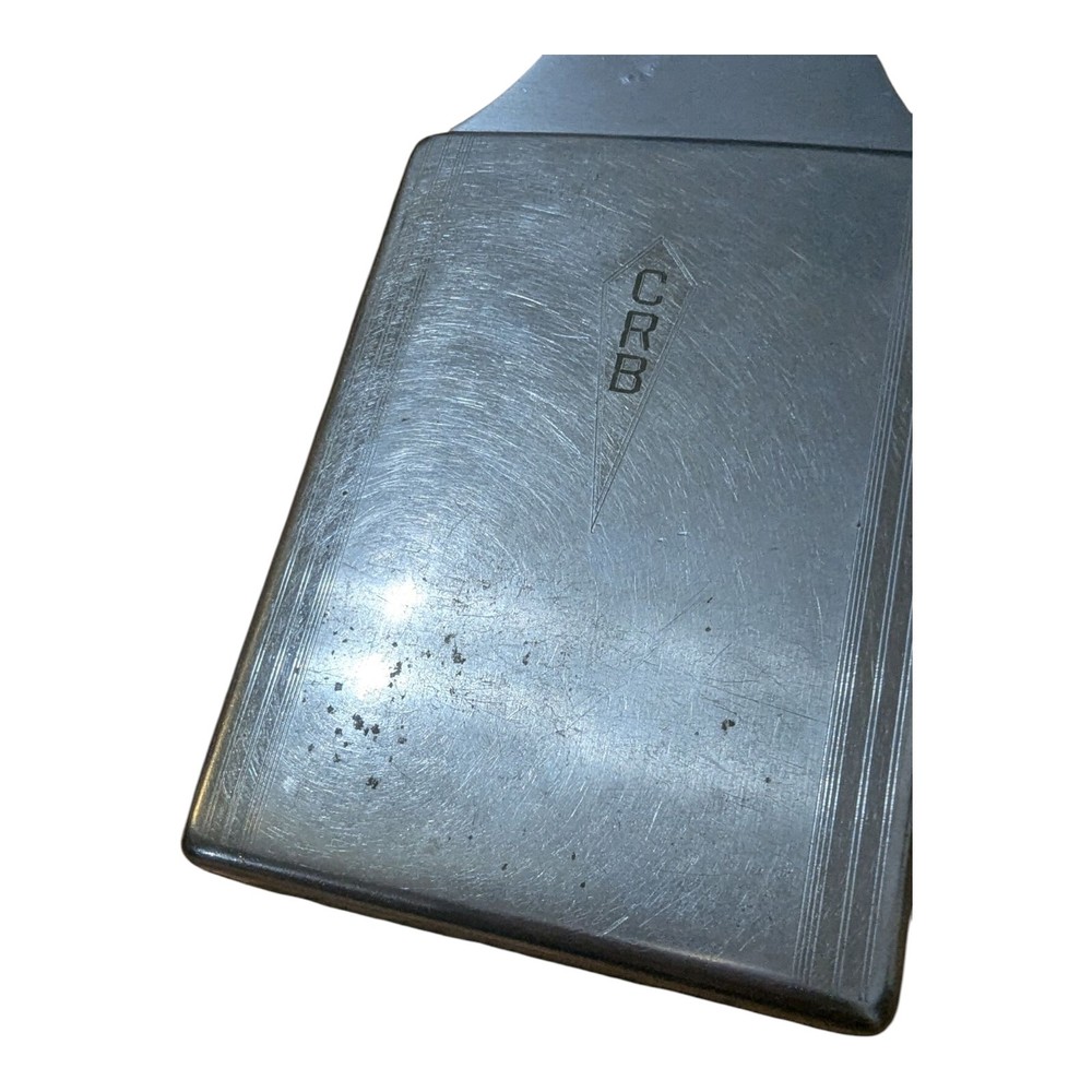 Lighter Cigarette Case Combo Vintage Art Deco Ronson Mastercase Monogram X