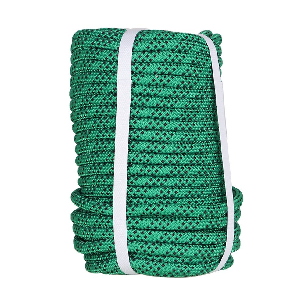 3520Lbs 3/8" × 100' Rope High Strong Pulling Rope Braided Polyest Rope