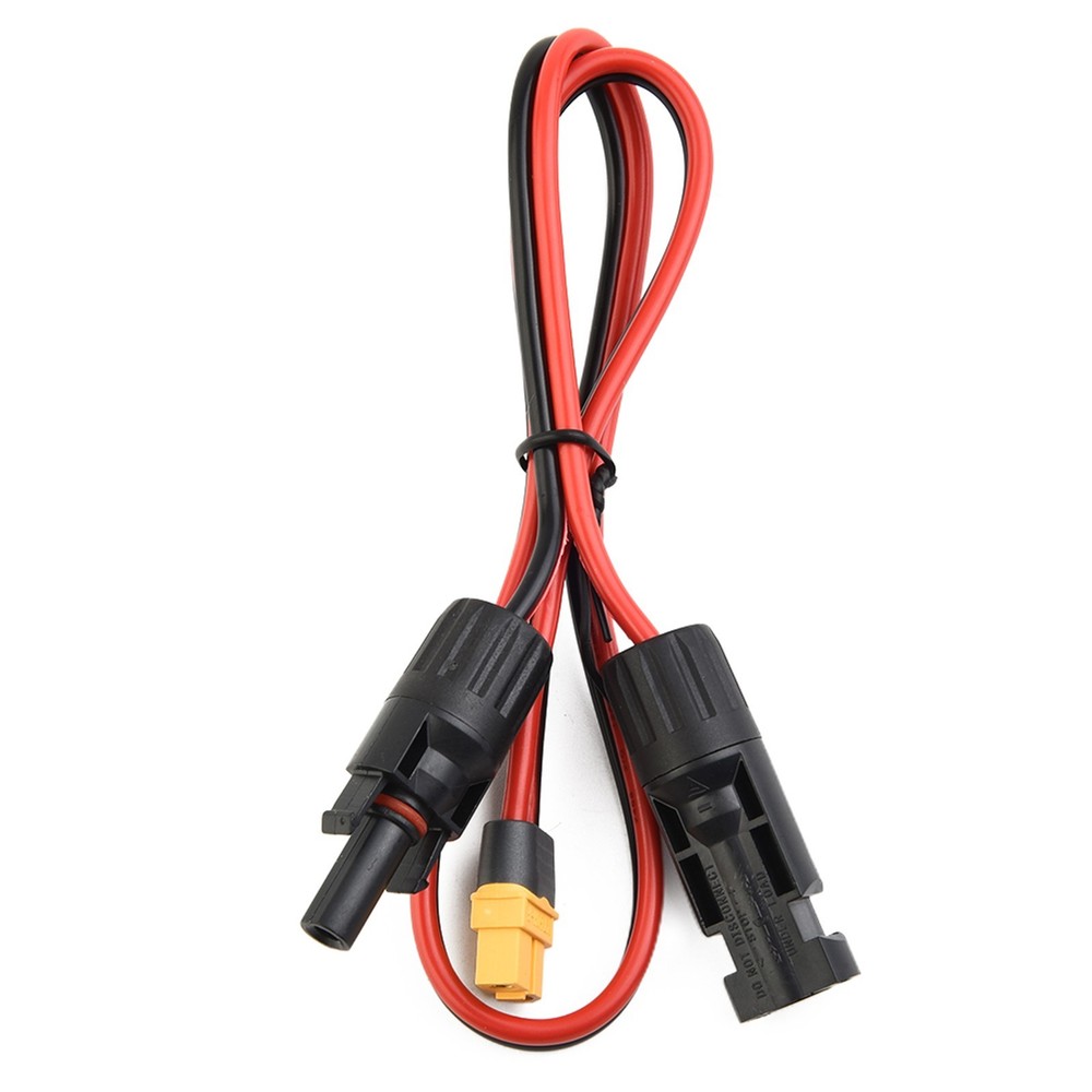Charging Cable Connection Cable 12AWG Female Solar Panel Low Resistance