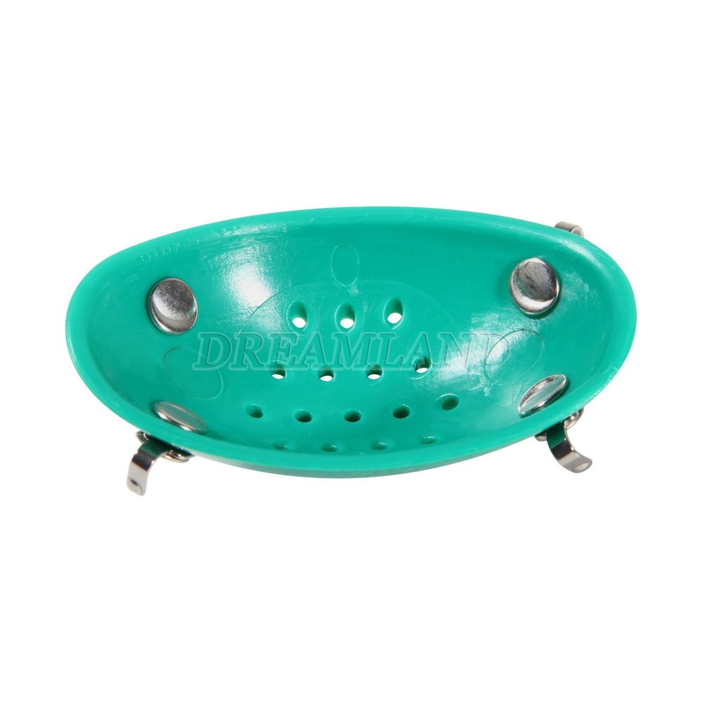 Dental Orthodontic High -Pull Headgear With Rigid Chin Cap High Pull Strap Blue