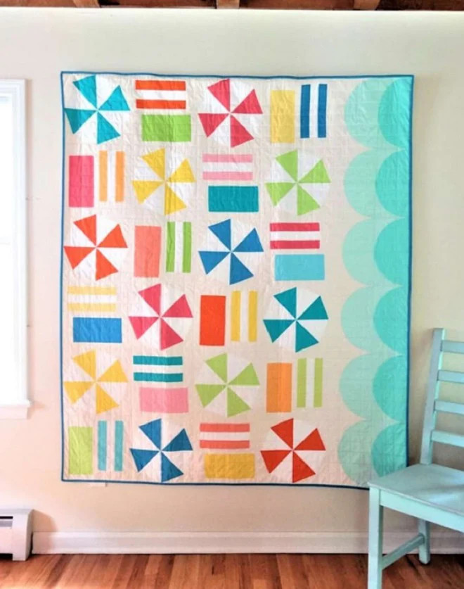 Beach Day Quilt Pattern by Satomi Quilts