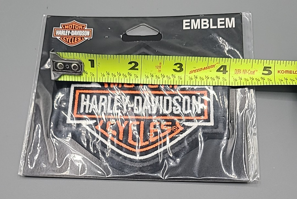 Harley Davidson Bar & Shield Emblem 2016 Patch 4 x 3.25