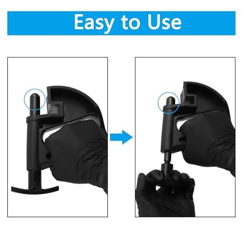 Universal Tire Bead Clamp Tools Drop Center Helper - Rim Pry Solid Nylon 2 Pack