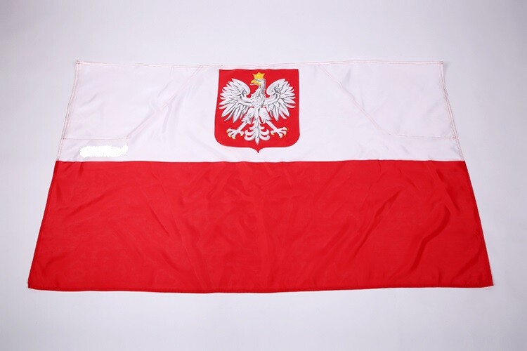 Poland Body Flag With Sleeves