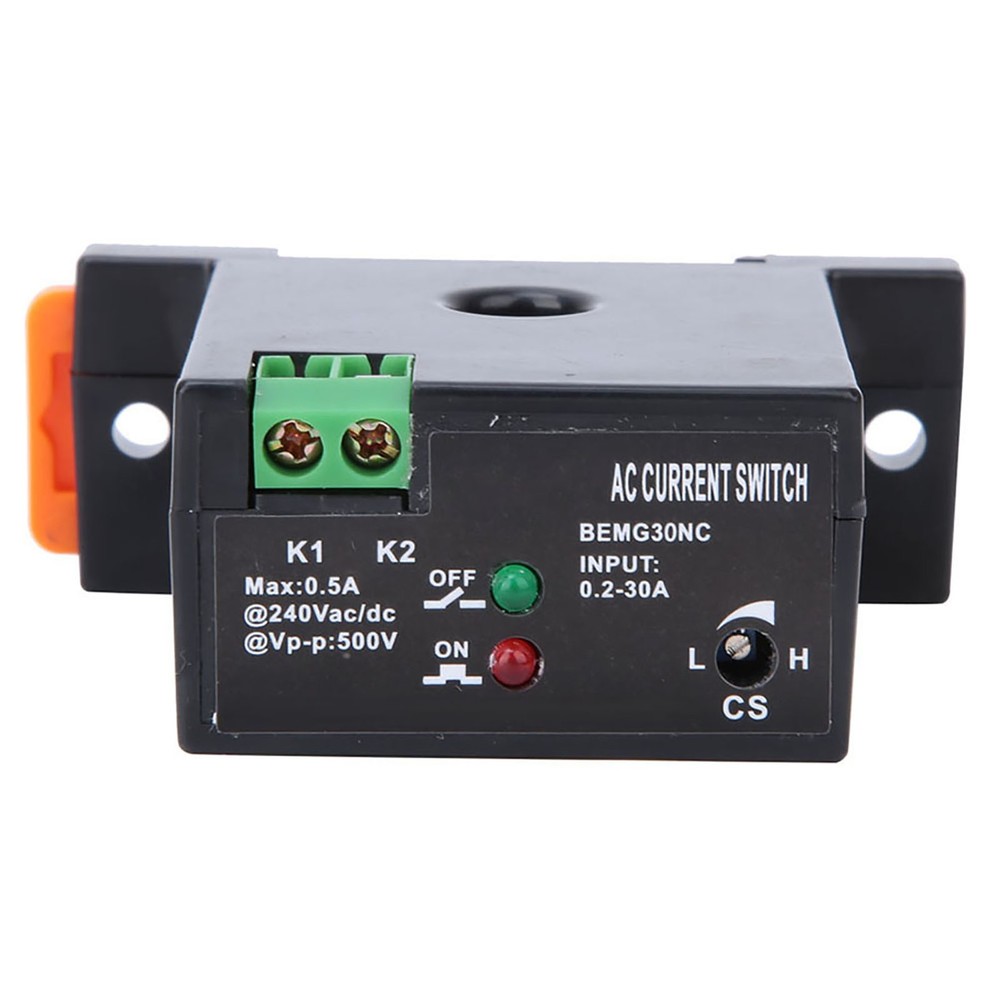 Flameproof AC Sensing Switch 0.2~30A Self Powered Sensing Switch Normally Closed