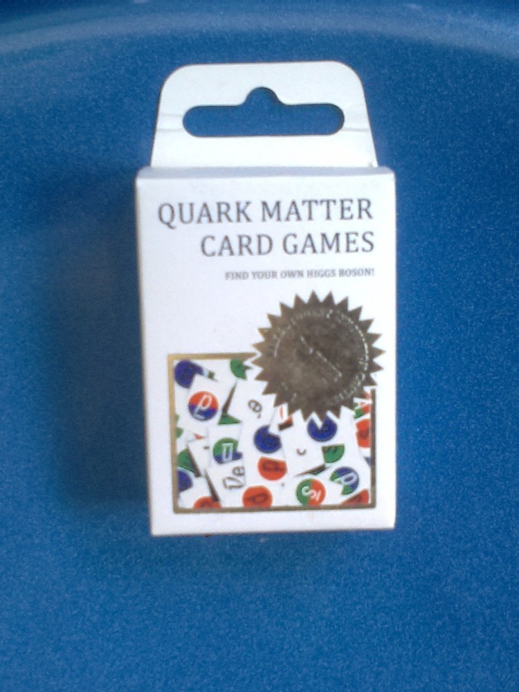 Quark Matter Card Game Physics Hungary 2011 Used