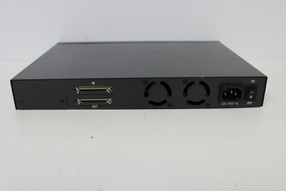 ADDTRON ADH-624D STACKABLE DUAL SPEED 24 PORT HUB WITH WARRANTY