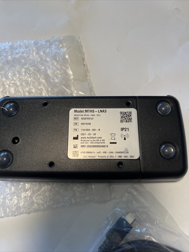 ZOLL MTHS-LNA3 Hotspot