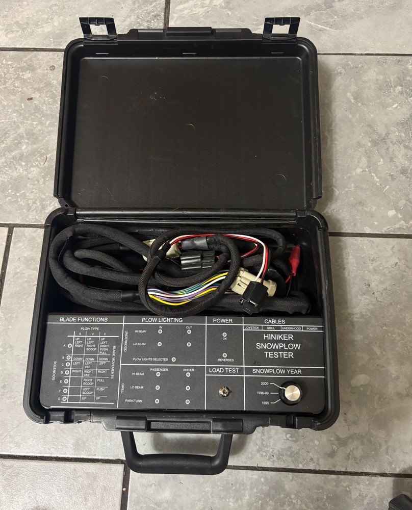 HINIKER SNOW PLOW ELECTRONICS TESTER SNOWBLOW Electrical System Tester