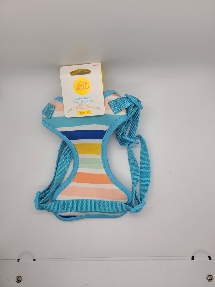 Sun Squad Medium Size Dog Package 4 Items Medium Size Harness And Leash, Dog...