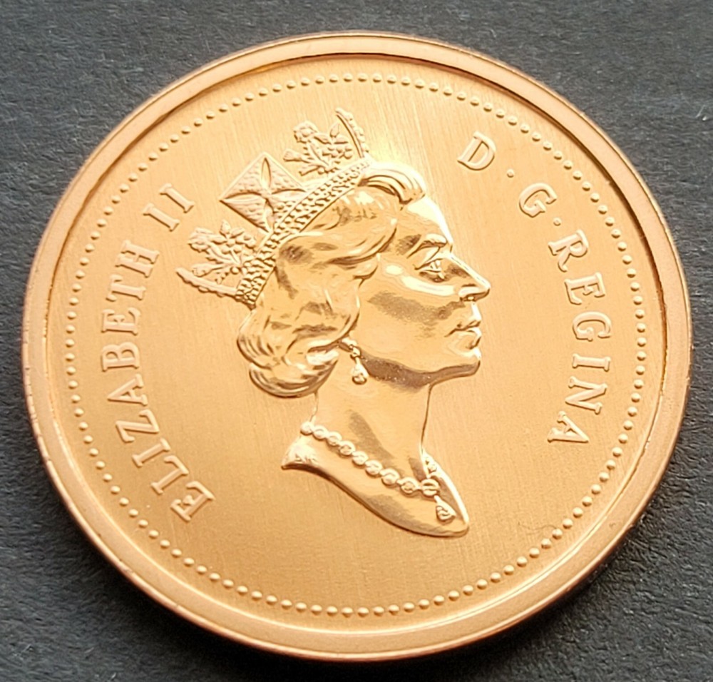 *** CANADA ONE CENT 1997 *** SPECIMEN *** NON MAGNETIC ***