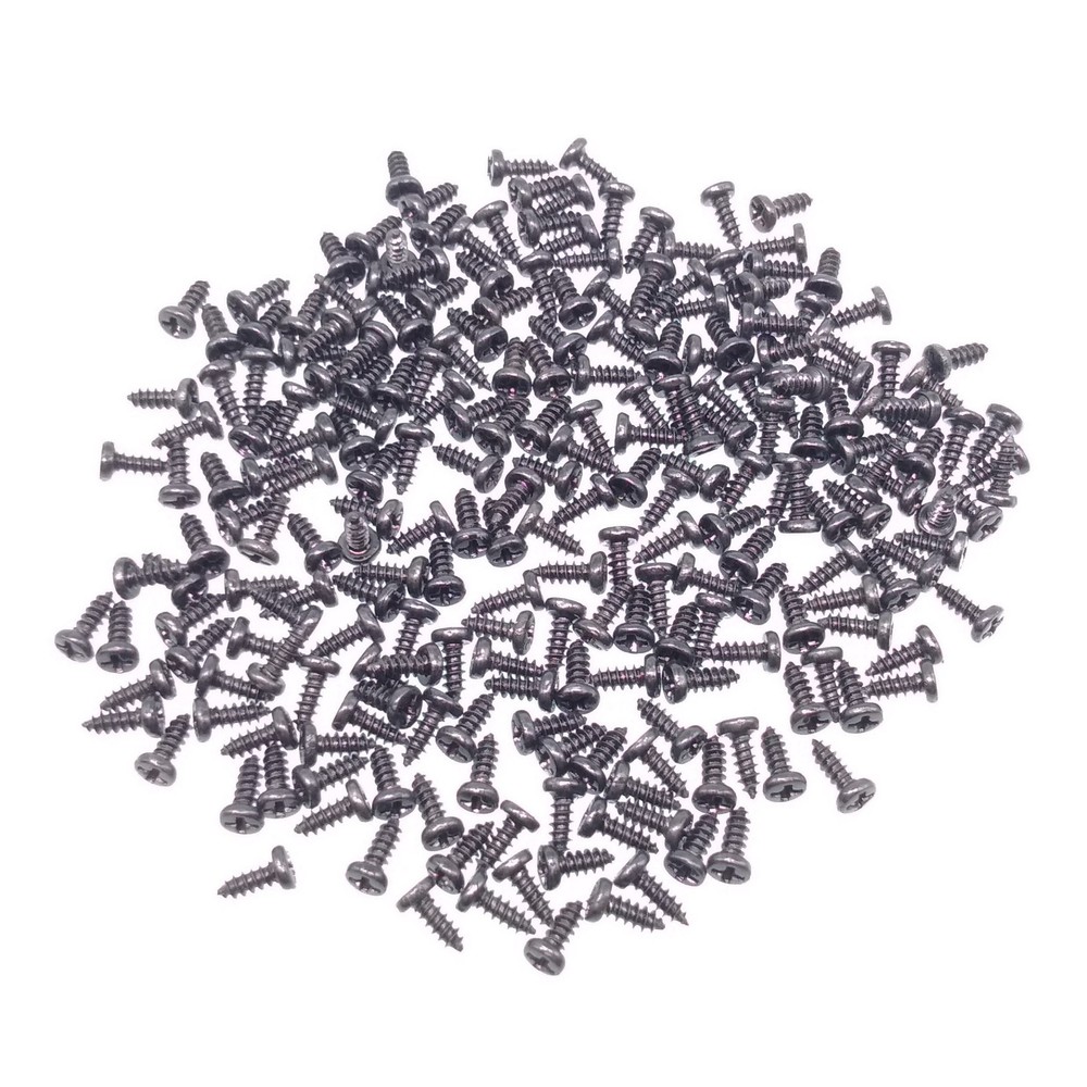1000pcs M2 x 6mm Phillips Rounded Head Small Self Tapping Screws