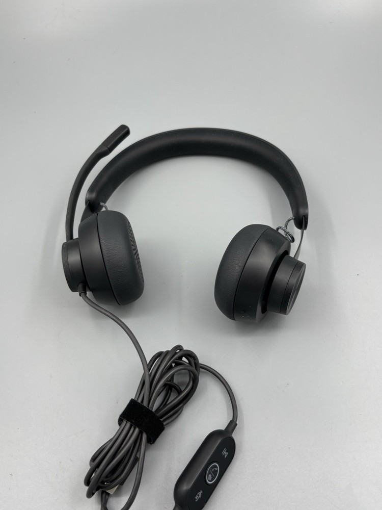 Logitech Zone Wired USB-C Noise Cancelling Headset with USB-A Adapter