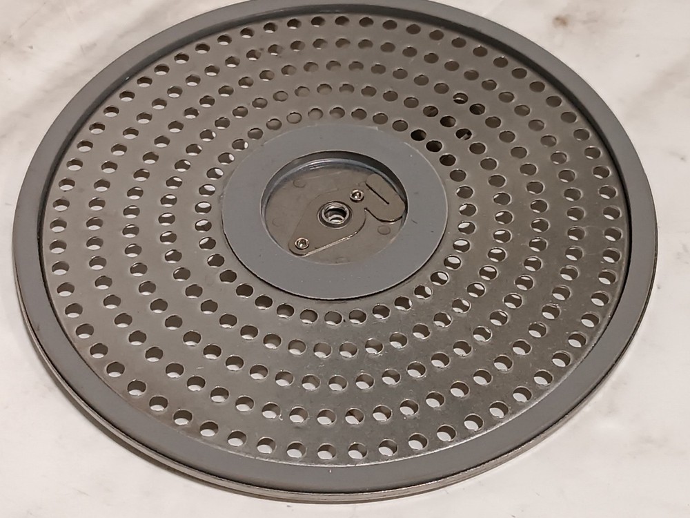 3 Round 7.25" Universal Metal Filter Retention Plates & Sterilization Container