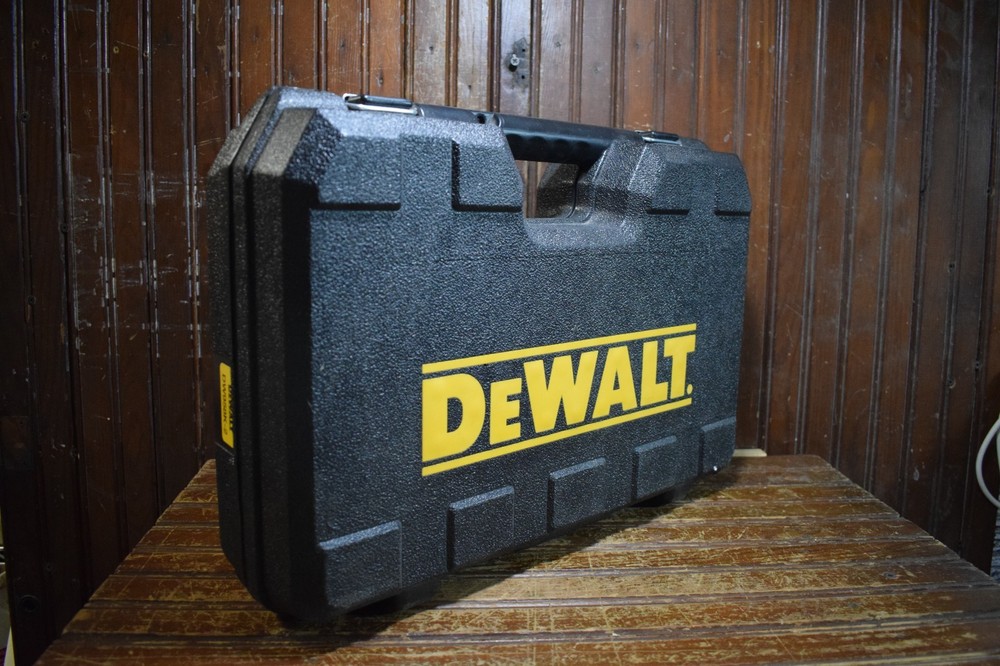 DEWALT 18V DRIVER DRILL BLOW MOLDED STORAGE CARRY CASE TOOL BOX EMPTY DW958K-2