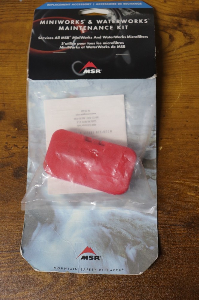 MSR MiniWorks EX Microfilter Maintenance Kit NEW