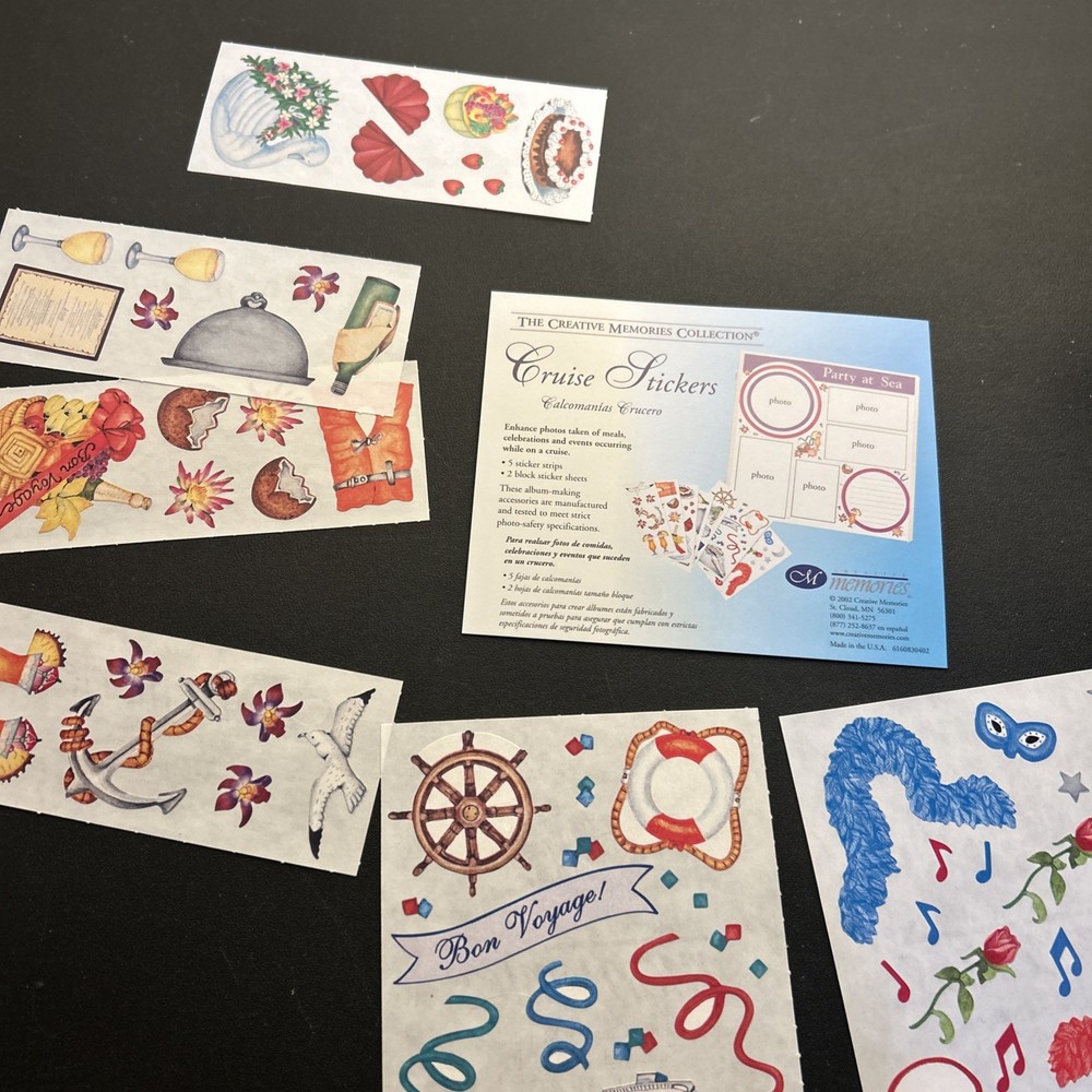 creative memories Cruise Stickers