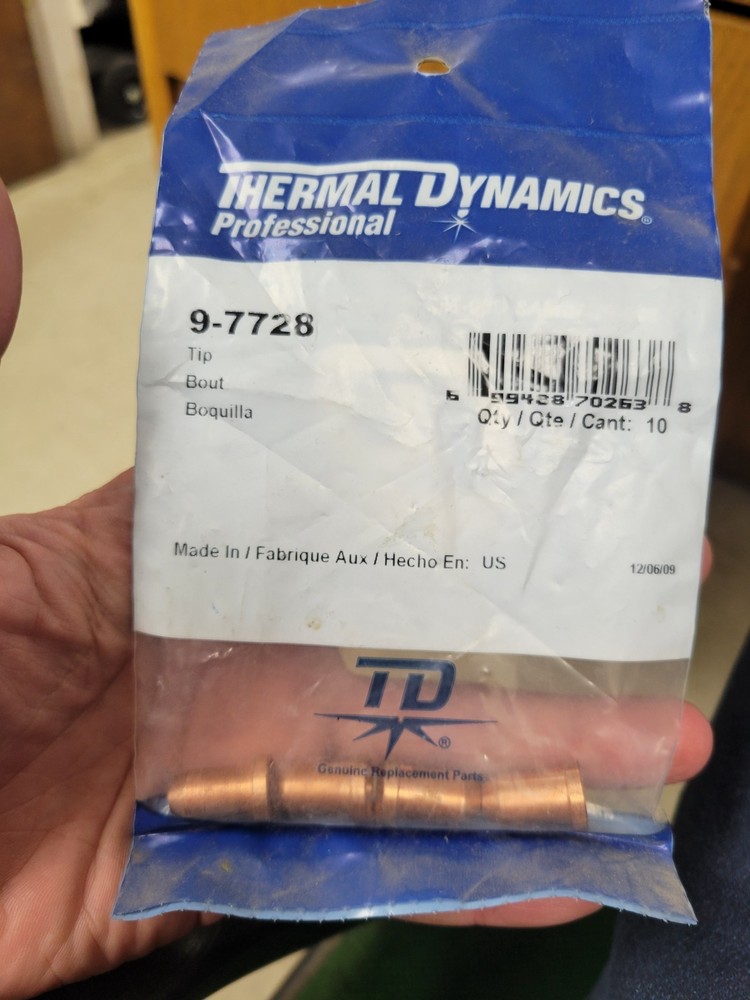 4EA THERMAL DYNAMICS 9-7728 PLASMA TIPS 80AMP, PCH/M-102