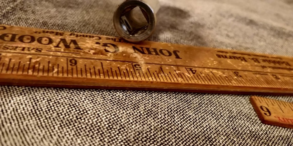 Matco Tools BD186 9/16" 6 Point Semi Deep Well Socket 3/8” drive