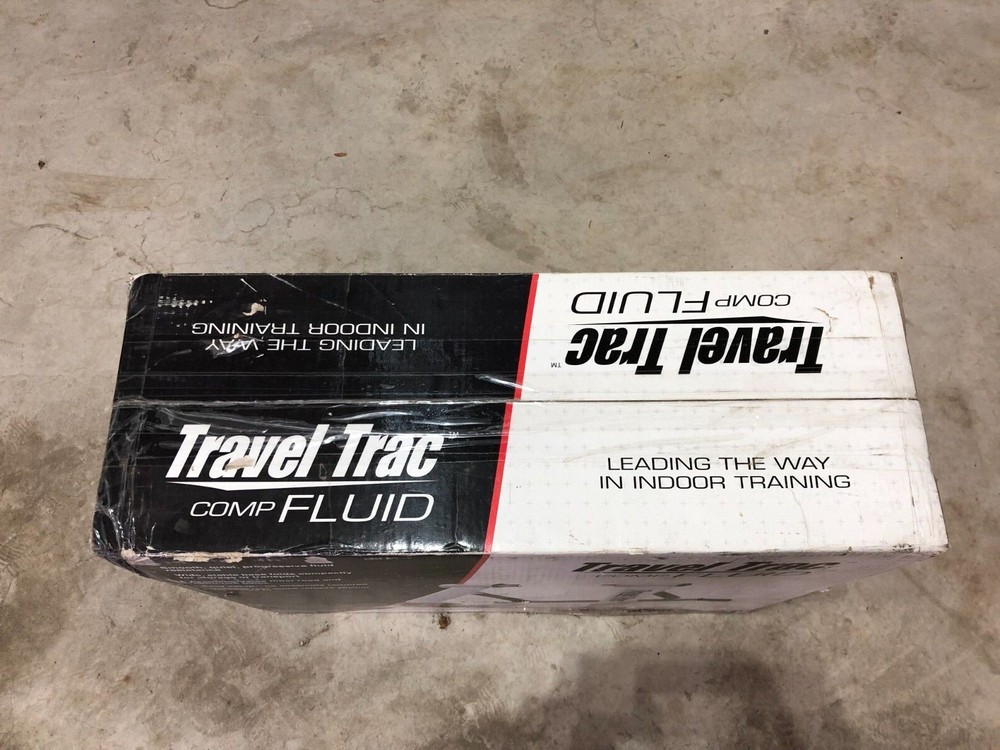 NEW Travel Trac Comp Fluid Trainer - includes front wheel block