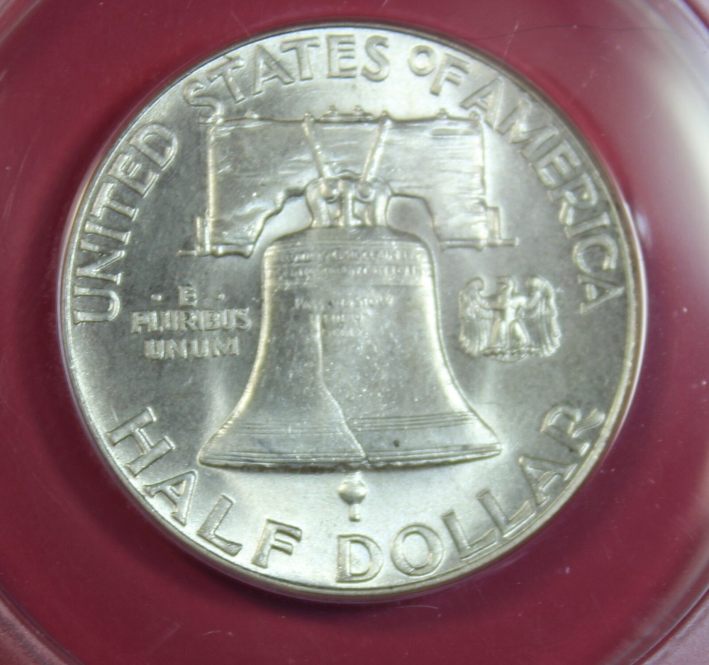 1948-P FRANKLIN HALF DOLLAR ANACS MS64 FBL