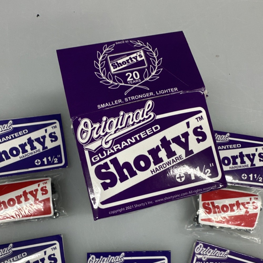 Shorty's Phillips Skateboard Hardware 1 1/2" lot