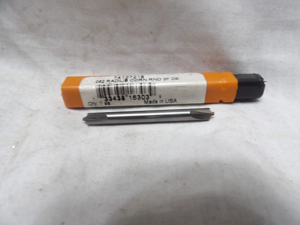 Hertel .062 Radius Corner Round 2F DE Cutter