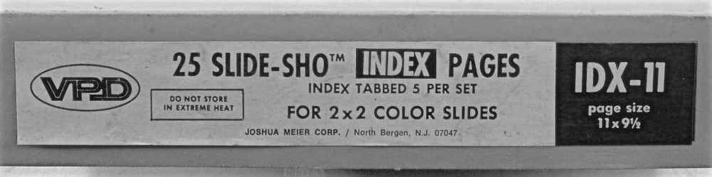 Kodak Slide Mounts and Storage