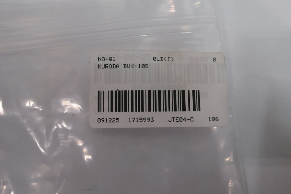 Kuroda BUK-10S Ball Screw Support Unit