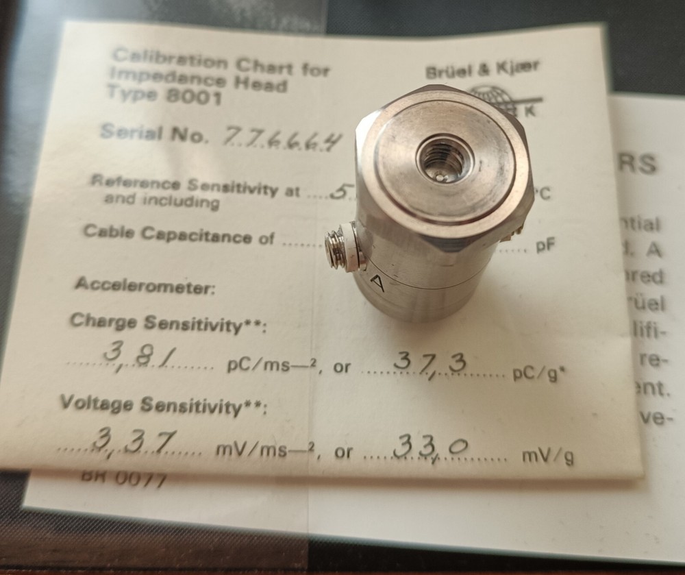 Bruel & Kjaer Impedance Head Type 8001