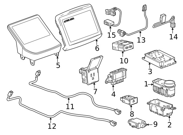 Genuine GM Cable 85759504