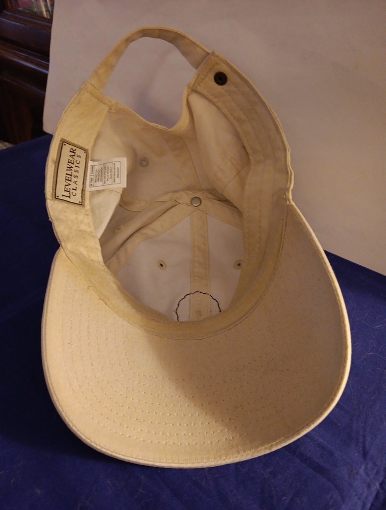 JONATHAN'S LANDING TAN, LEVELGEAR CLASSICS STRAPBACK GOLF CAP.