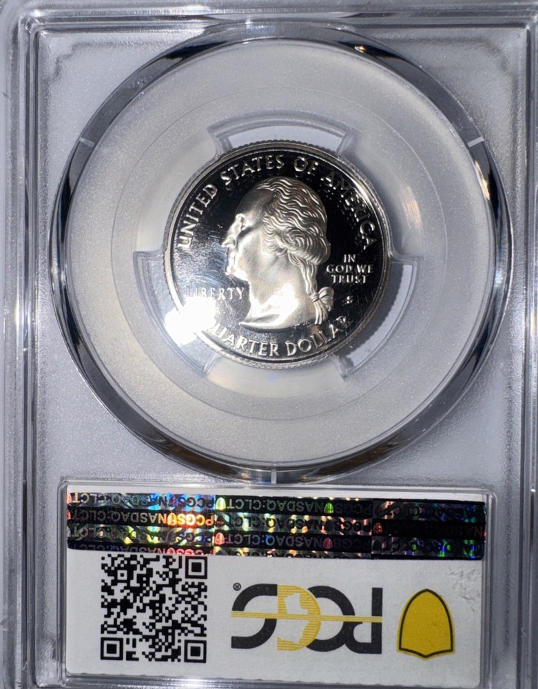 2007 S 25C Clad Washington Quarter PCGS PR70DCAM