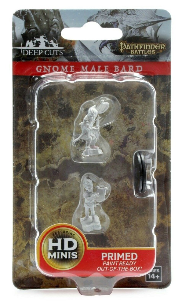 Pathfinder Deep Cuts: Gnome Male Bard