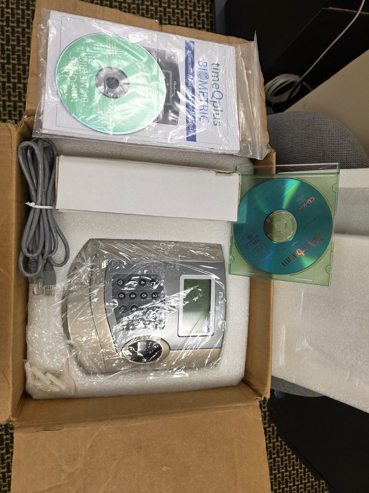 TimeQPlus Biometric Time Clock