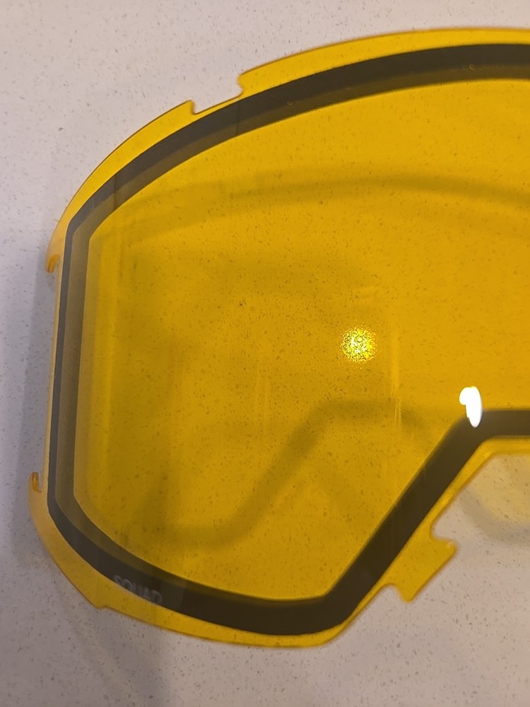 Smith Squad Yellow Goggle Replacement Lens Low Light