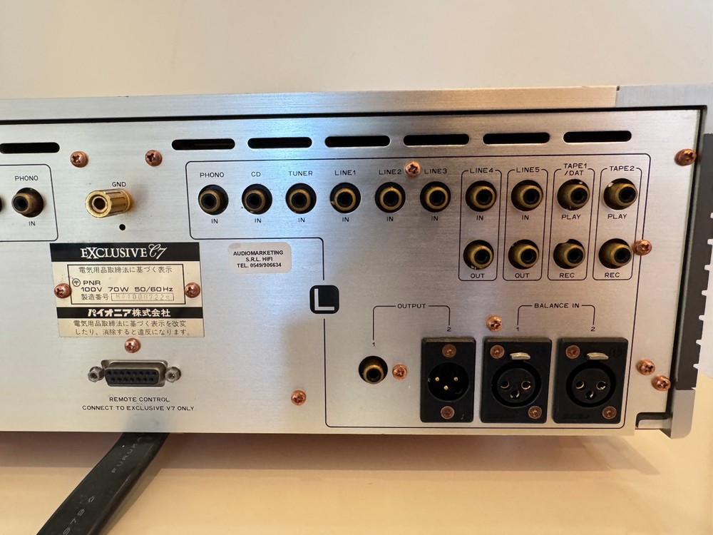 Pioneer Exclusive C7a fully serviced preamplifier!