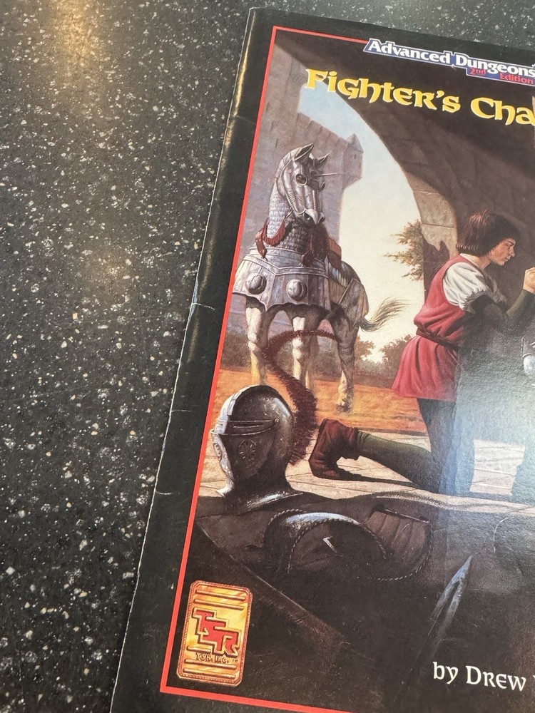 Advanced Dungeons Dragons 2nd Edition Fighters Challenge 2