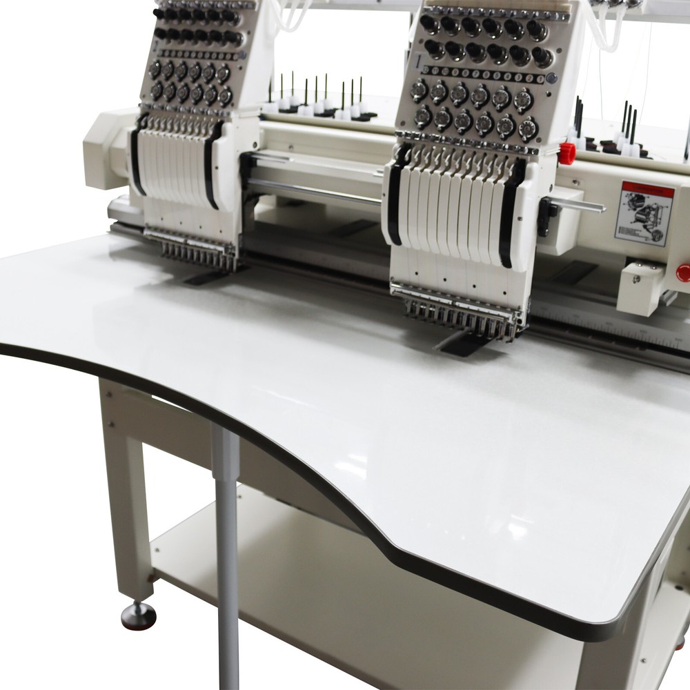Double-station 12 Needles Automatic Computerized Embroidery Machine 110V/220V