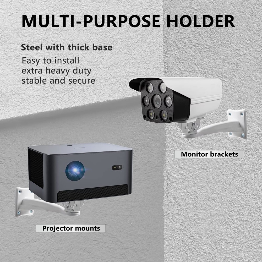 Mini Projector Wall Mount/projector Hanger/cctv Security Camera Housing Mounting