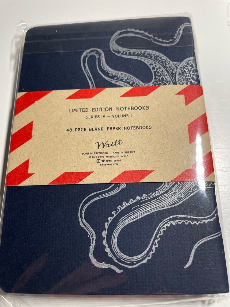 The Deep Notebooks by WRITE NOTEPADS & CO.; New Sealed