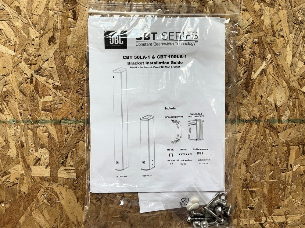 JBL CBT 100LA-1-WH COLUMN LINE ARRAY LOUDSPEAKER