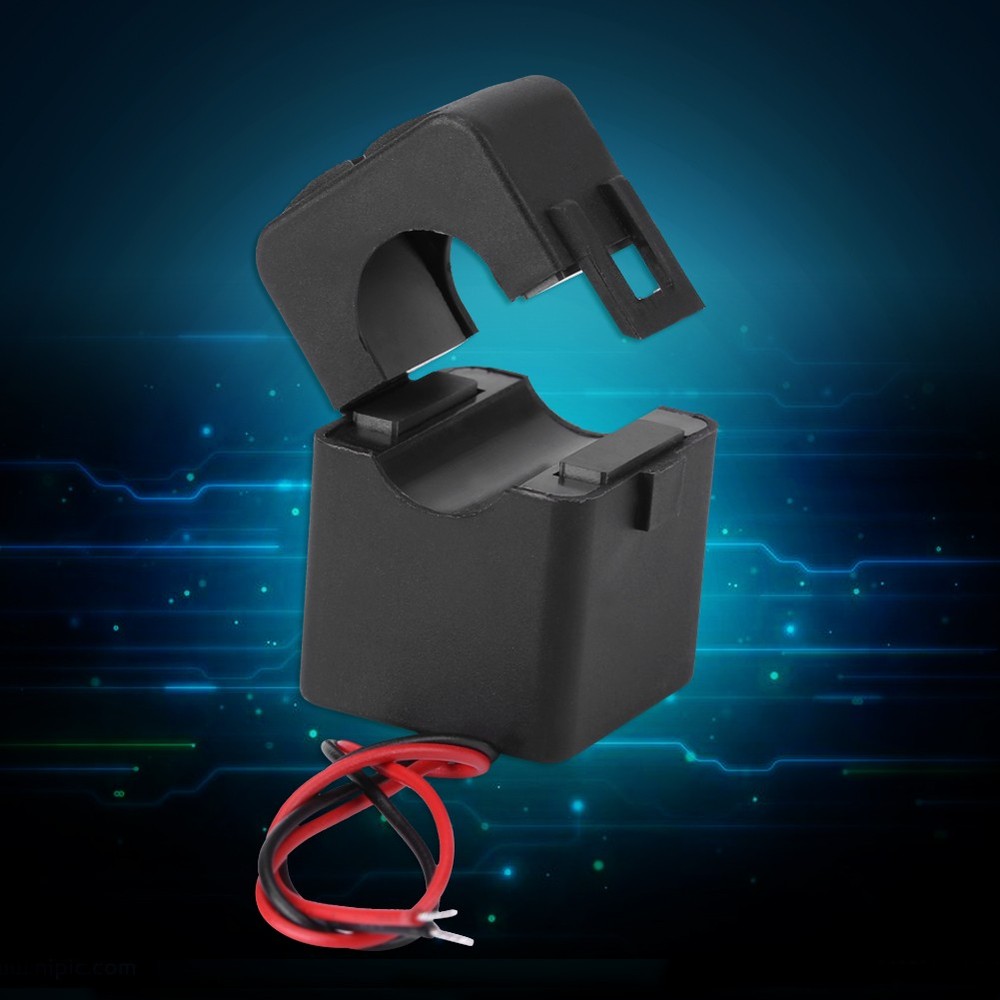 PEACEFAIR PZCT-02 Split Core Current Transformer Coil Sensor For 100A Amp Meter✈