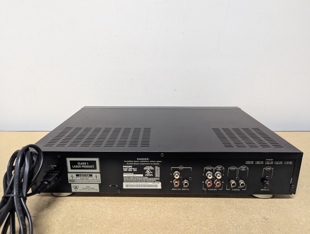 Philips Audio CD Recorder CDR778